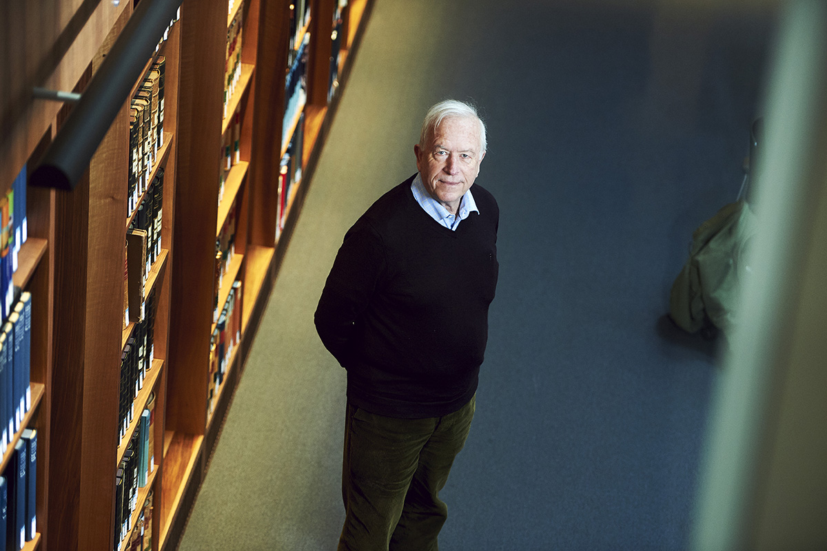 Simon Blackburn. © Universität Bern, Foto: Manu Friederich